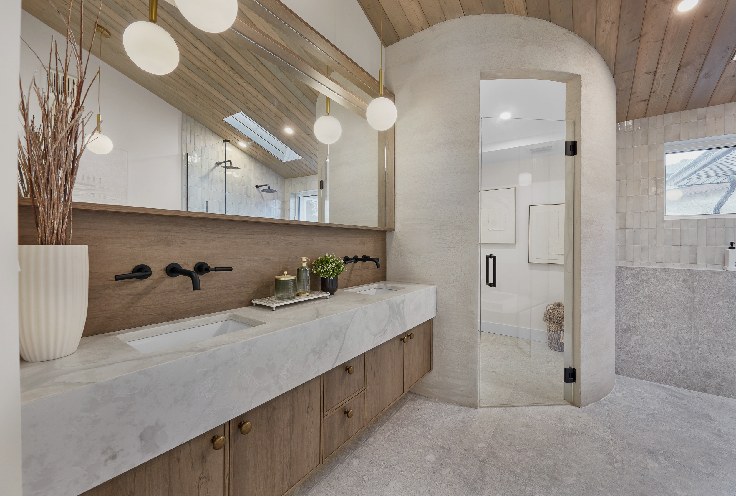 Spa-inspired ensuite health and wellness feature in Edmonton with homes for sale by Holland and Associates Real Estate.